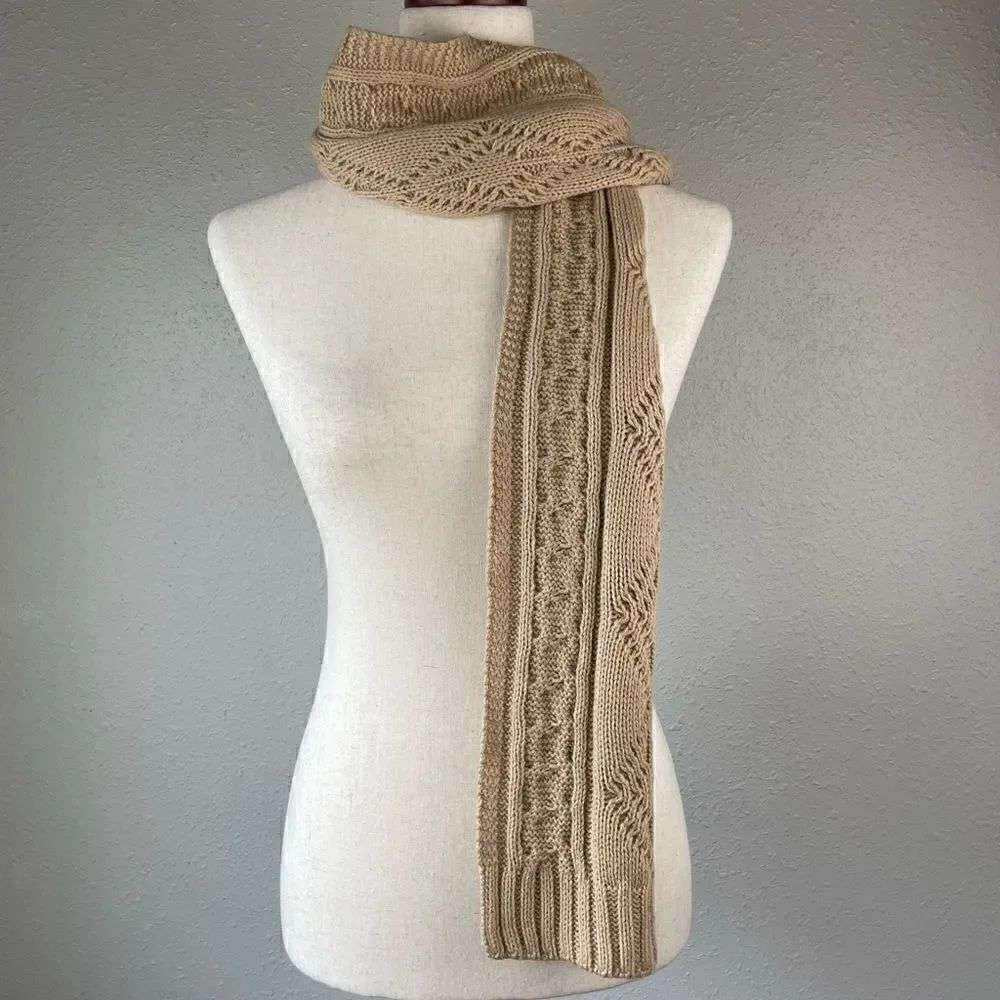 Tan Scarf EUC 